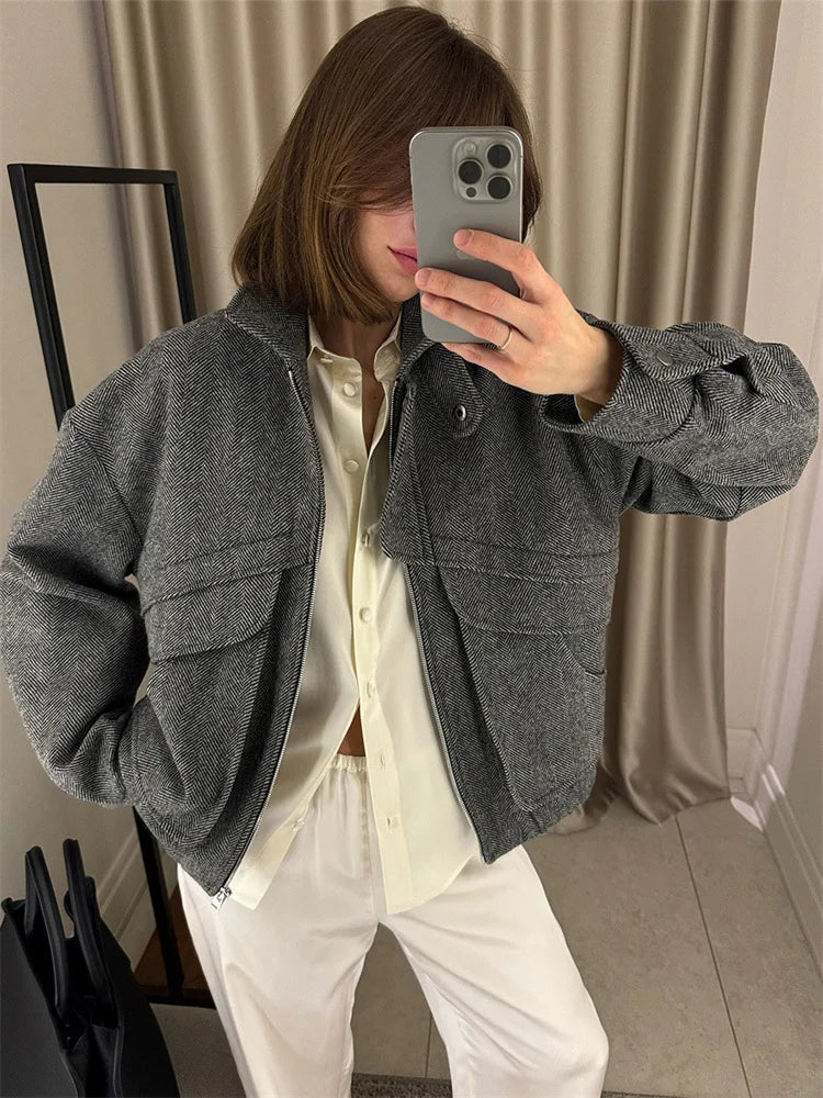 CAPPOTTO CORTO CON ZIP STREETWEAR