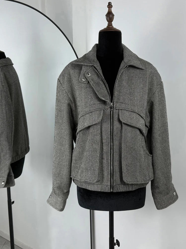 CAPPOTTO CORTO CON ZIP STREETWEAR