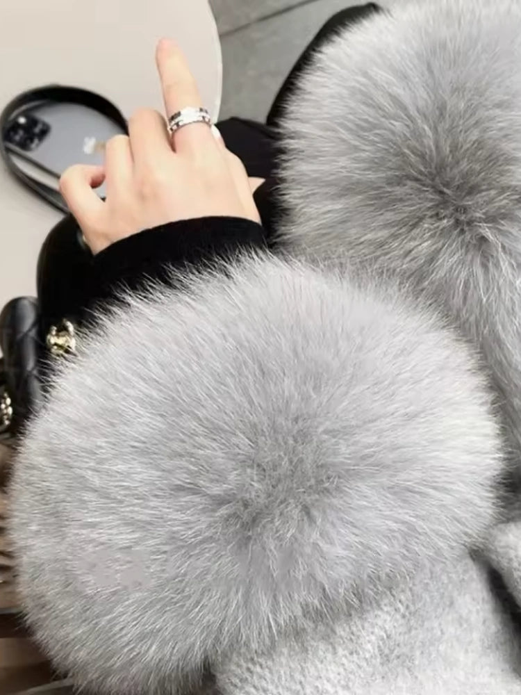 LACE-UP ELEGANCE COAT