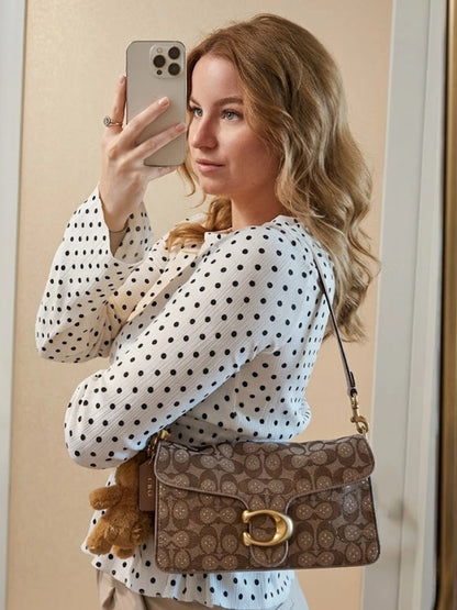 BORSA A SPALLA TABBY 26 CRYSTAL