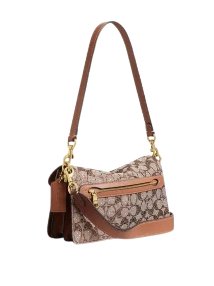 BORSA A SPALLA TABBY 26 CRYSTAL