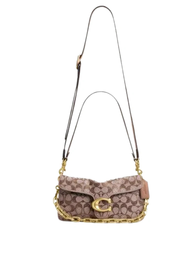 BORSA A SPALLA TABBY 26 CRYSTAL