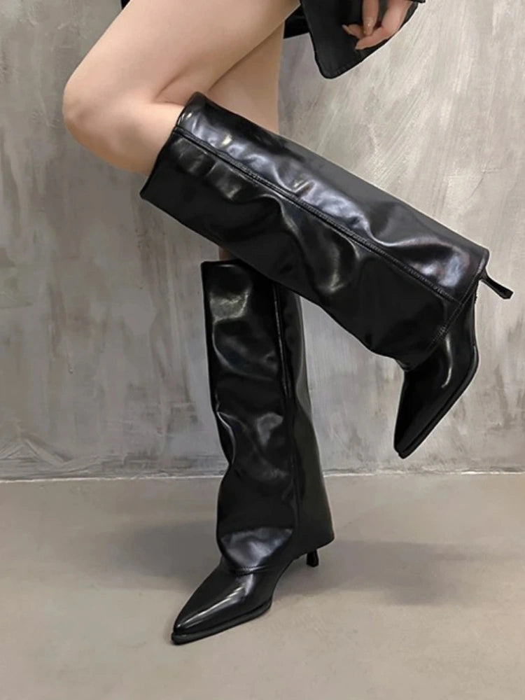 STIVALI CLASSICI IN TINTA UNITA