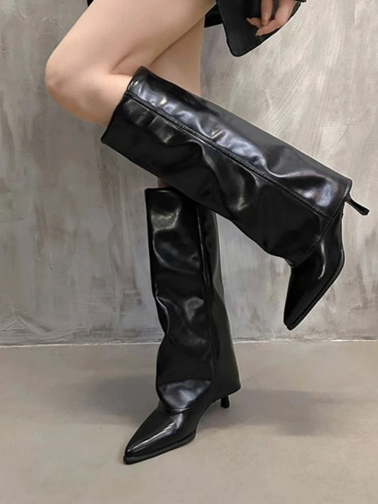 STIVALI CLASSICI IN TINTA UNITA