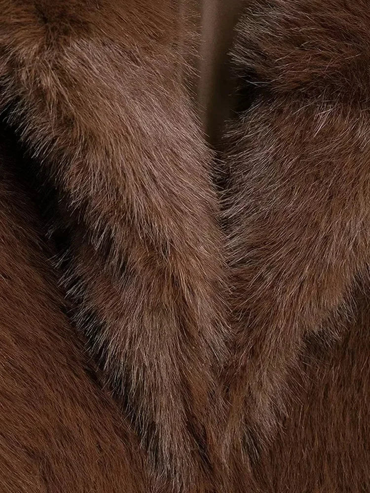 Faux Fur Coat