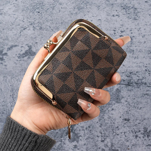 WOMEN'S SHORT WALLET PRINTED