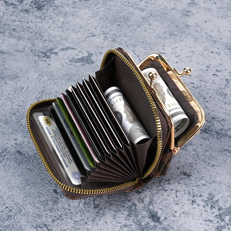 WOMEN'S SHORT WALLET PRINTED