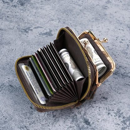 WOMEN'S SHORT WALLET PRINTED