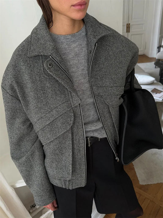 CAPPOTTO CORTO CON ZIP STREETWEAR