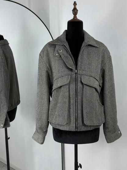 CAPPOTTO CORTO CON ZIP STREETWEAR