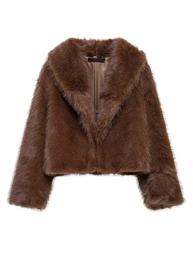 Faux Fur Coat
