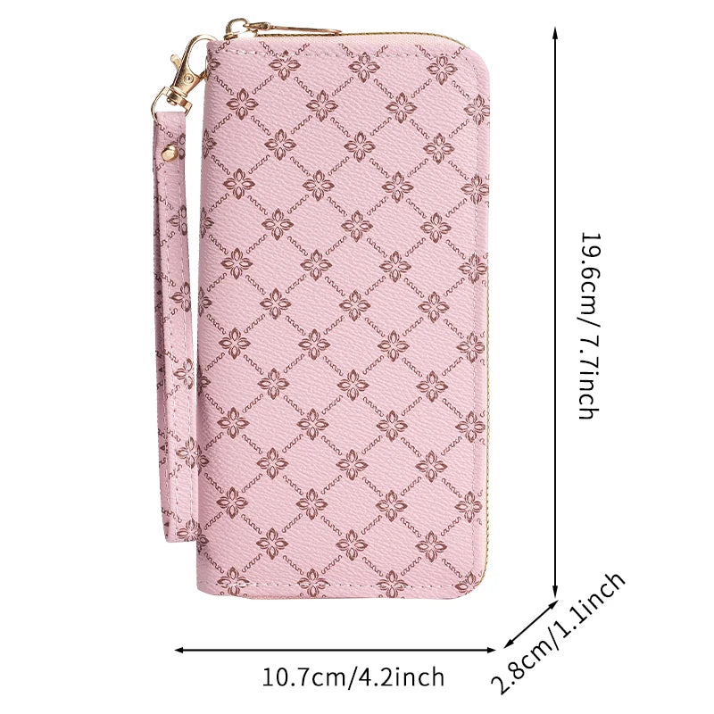 TREND PRINTING LONG WALLET