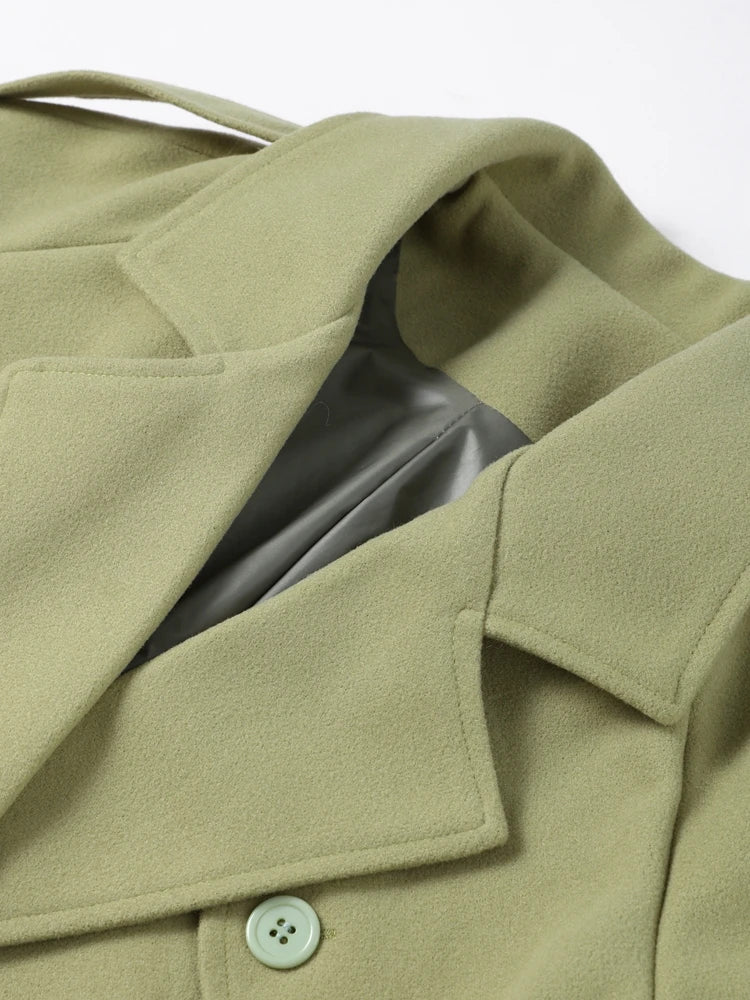 ELEGANTE CAPPOTTO LUNGO IN LANA