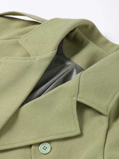 ELEGANTE CAPPOTTO LUNGO IN LANA