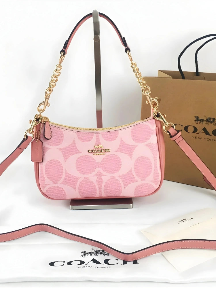 TERI SHOULDER BAG – PINK