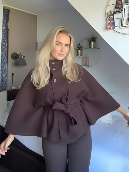 CAPPOTTO ELEGANTE CON CINTURA