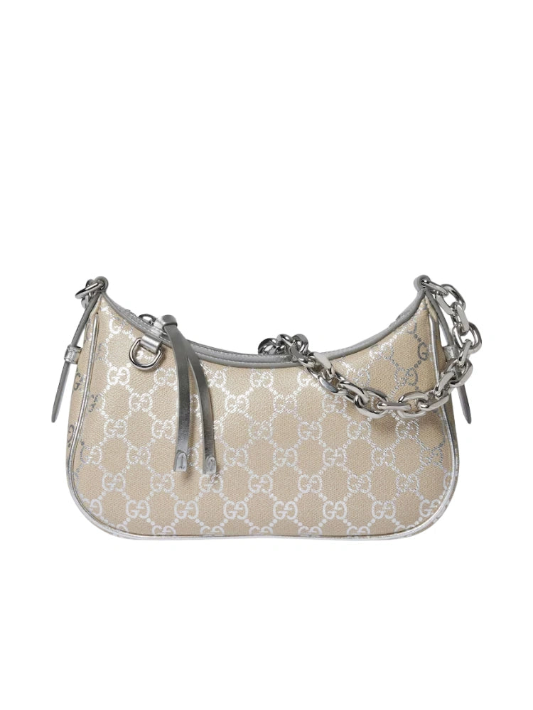 GG EMBLEM SMALL SHOULDER BAG