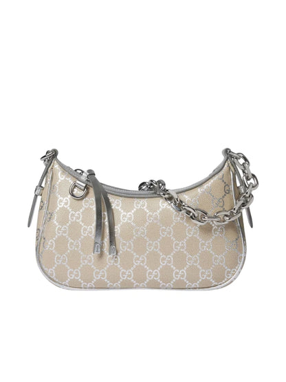 GG EMBLEM SMALL SHOULDER BAG