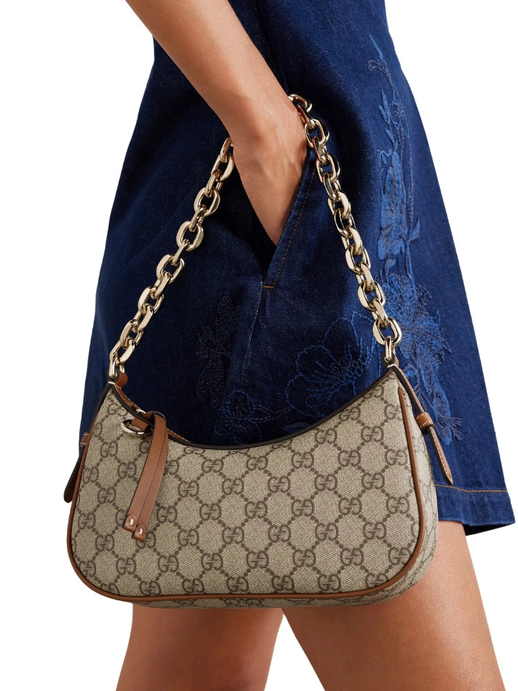 GG EMBLEM SMALL SHOULDER BAG