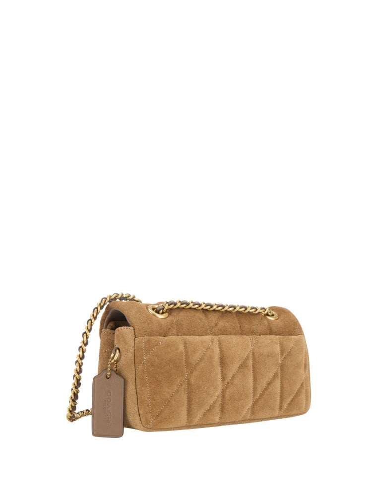 SAC TABBY 20 EN DAIM MATELASSÉ COACH