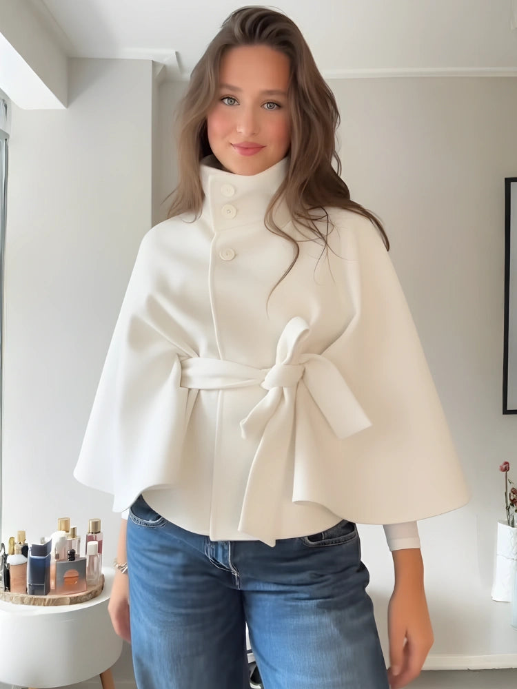 CAPPOTTO ELEGANTE CON CINTURA