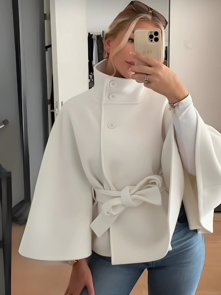 CAPPOTTO ELEGANTE CON CINTURA